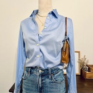 Banana Republic Non-Iron Fitted Button Down Shirt 8